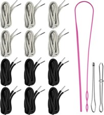 Drawstring Cord Set 12 Pcs 60 Inch Replacement For Sweatpants Hoodies With Threa