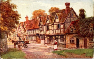 #ad #ad Warwick England UK : HORSE SCENE f 13 AY8065 $24.99