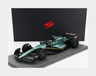 SPARK-MODEL 18S900 Aston Martin F1 AMR23 Team ARAMCO Cognizant N 14 2nd Monaco
