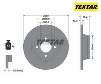 2 St. Bremsscheibe Textar 92060400 FüR Audi 80 80 Avant