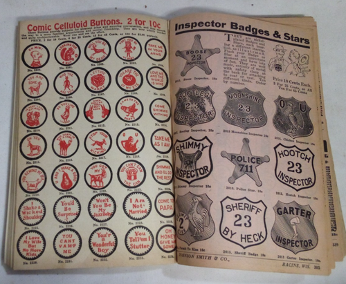 VTG 1930s?? JOHNSON SMITH & CO CATALOG #130 NOVELTY TOYS JEWELRY GUNS PISTOLS O - Picture 9 of 10