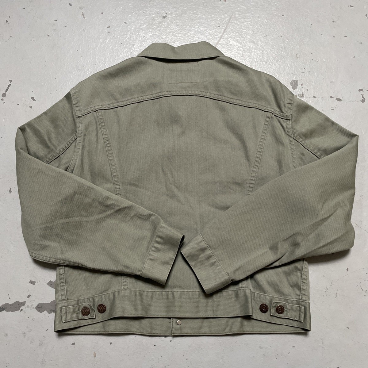 Vintage 1990s Levis 941B (1960s) Big E Pique Twill Trucker Jacket