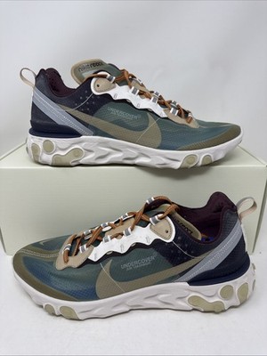 Size 11M -Nike React Element 87 x Undercover Green Mist 2018