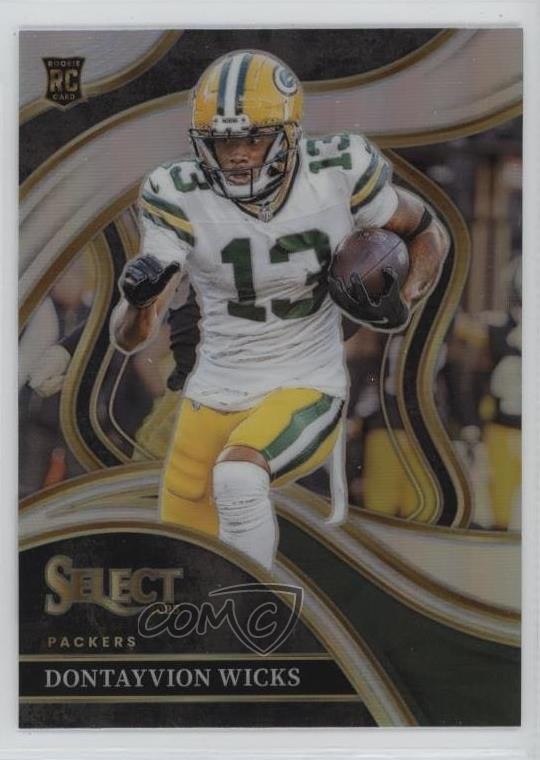 2023 Panini Select Club Level Silver Prizm Dontayvion Wicks #271 Rookie RC l4t