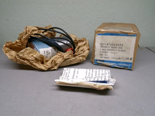 ITT GENERAL CONTROLS S301AF012V3BD5 SOLENOID VALVE 1/4"NPT 2-WAY