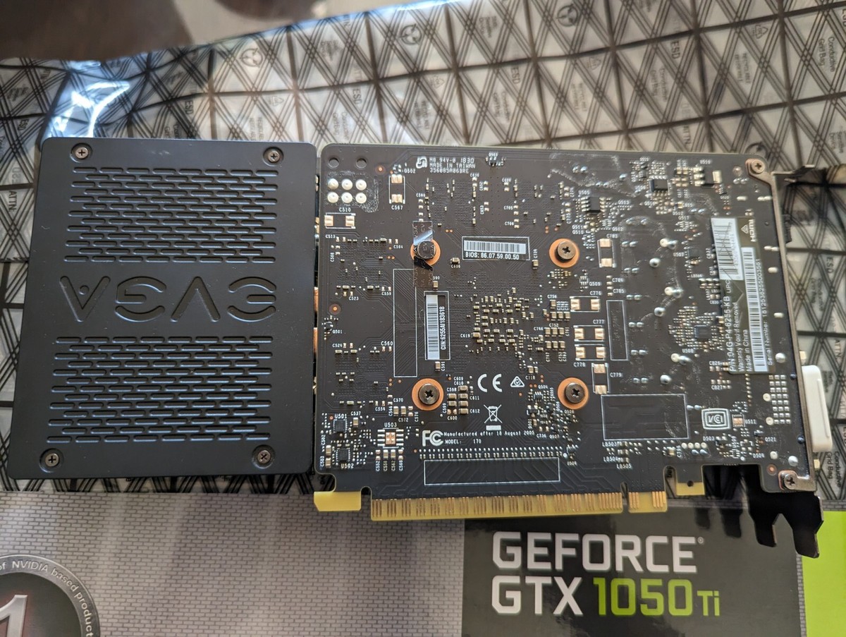 EVGA GeForce GTX 1050 Ti SSC GAMING 4GB GDDR5 Graphics Card (04G