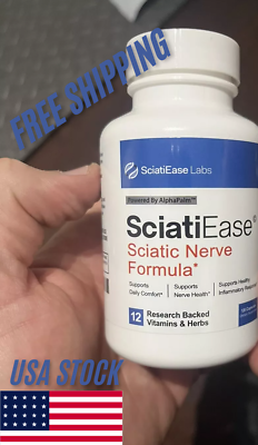 #ad SciatiEase Labs Sciati Ease Sciatic Nerve Formula 120 Capsules $12.45