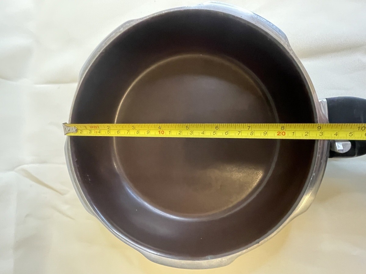 Silit Sicomatic-S Pressure Cooker Vintage Floral Design Made in