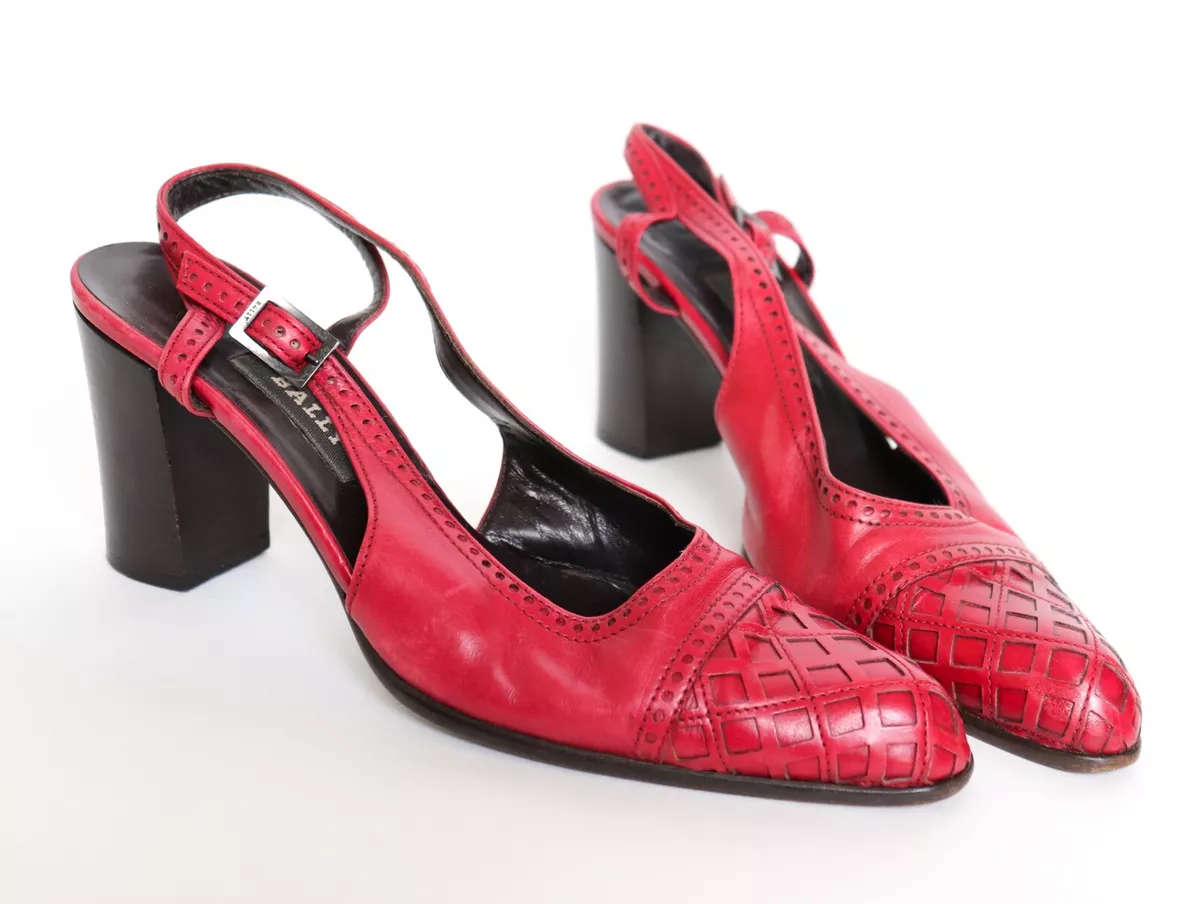 Bally shoes red 2025