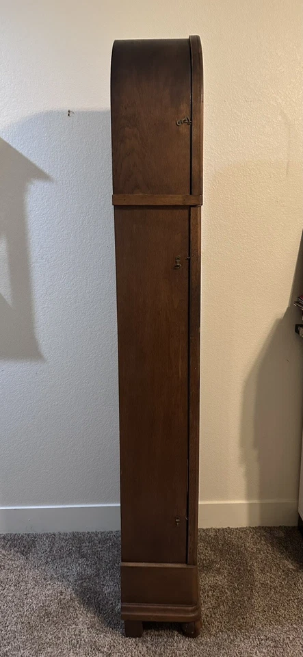 1920-е HEANINA, Hawina НЕМЕЦКИЕ Напольные Часы с Оригинальным Соответствующим Циферблатом - Изображение 4 из 4