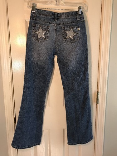 HUGE MARKDOWN‼️ Girls L.e.i Low-rise Jeans/ Size 14/ Medium Wash - Picture 2 of 9