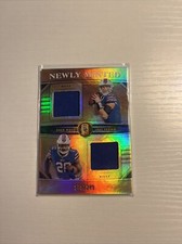 2020 PANINI GOLD STANDARD NEWLY MINTED JAKE FROMM, ZACH MOSS DUAL PATCH /249 