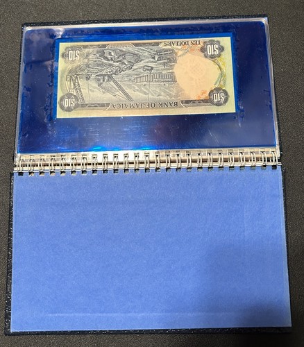 ๐ฏ๐ฒ Jamaica 1976 #4014 Banknote UNC P-CS1 Specimen Set w/Case & COA - Picture 7 of 8