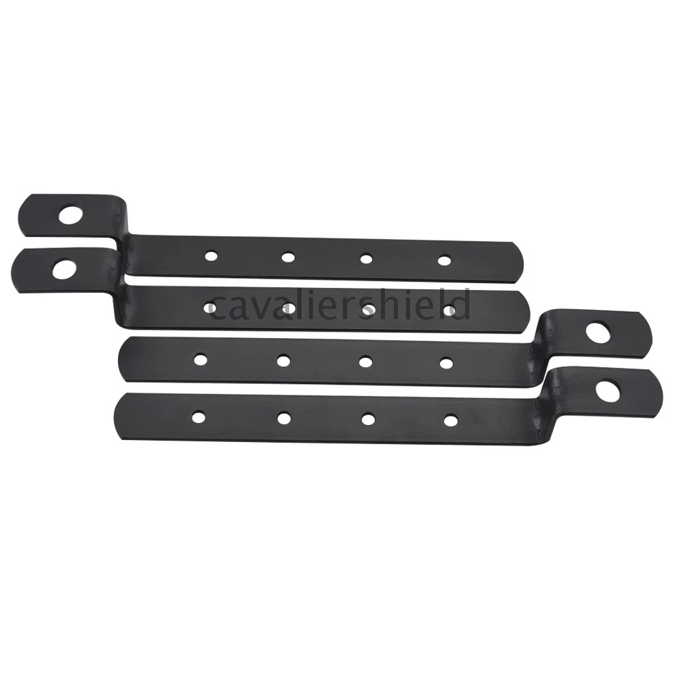 Kit de soporte de montaje de barras de soporte de alforja rígidas universales para motocicleta para Harley Foto 2 de 4