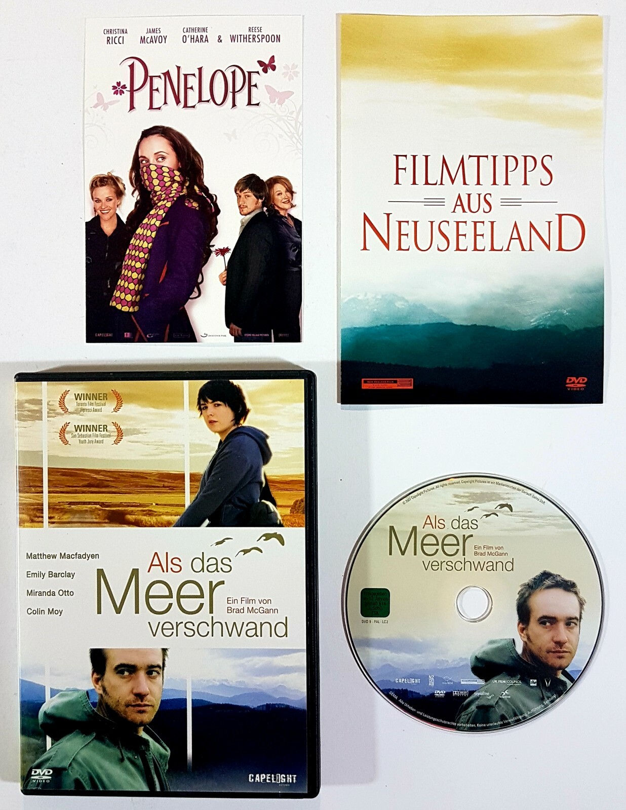 DVD McGann WHEN THE SEA DISAPPEARED German. Mcfayden/Barclay NEW ZEALAND New ...