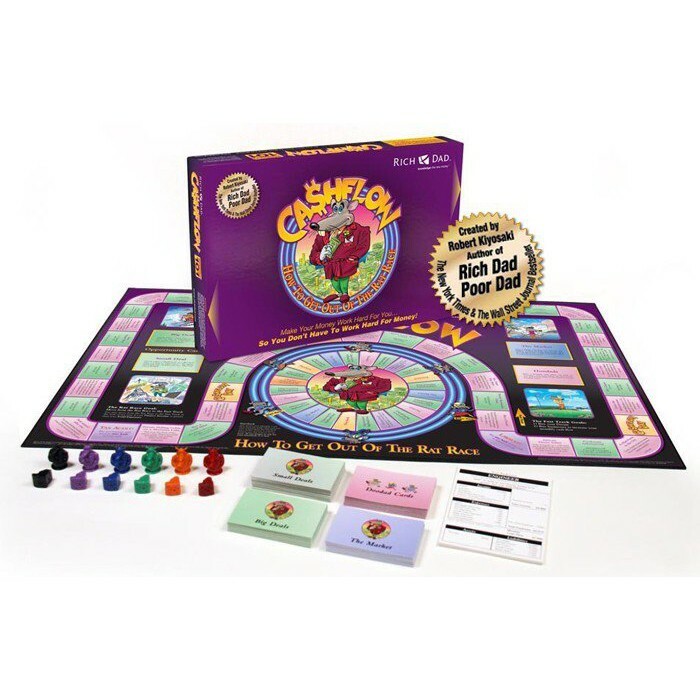 CASHFLOW Board Game 101 Original Rich Dad Poor Dad Robert Kiyosaki