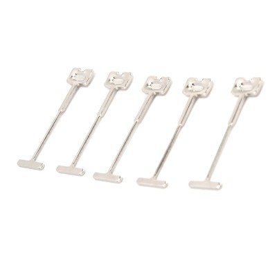 100Pcs TPins Replacement Steel Needles Tile Leveler Floors Walls Builing