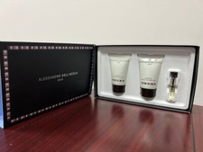 ALESSANDRO DELL'ACQUA FOR MAN 3 PIECES: 1.5 ML EDT Vial 0.8 Shower Gel 0.8 Balm