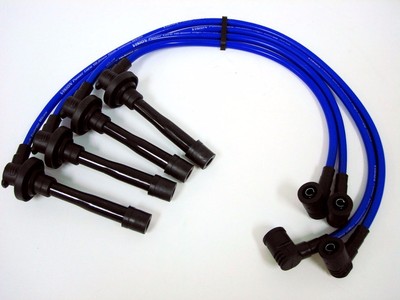 10.2MM RACING SPARK PLUG IGNITION CABLES WIRES SET FOR 92-95 HONDA CIVIC BLUE