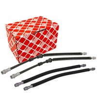 4X Febi Bilstein Bremsschlauch Vorne Hinten FüR Audi Q7 4LB Cayenne 92A Touareg