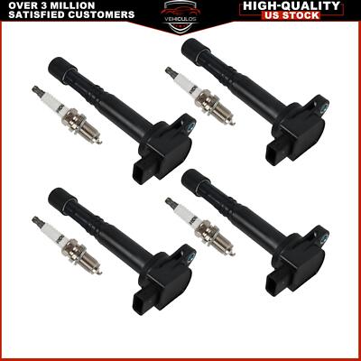 Ignition Coils Set 30520PNA007 Fits For ACURA CSX RSX Honda Accord Civic Element