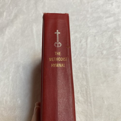 ©1966 THE METHODIST HYMNAL Religious Song Book Red Hardcover - Picture 3 of 5