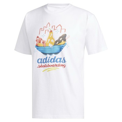 T-SHIRT TEE NYC WHITE SKATEBOARDING 