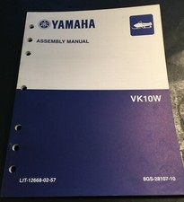 2007 YAMAHA SNOWMOBILE VK10W ASSEMBLY MANUAL NEW LIT-12668-02-57 922 