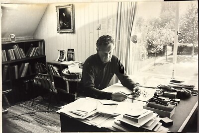 Press Photo 1963 Benjamin Britten English composer and conductor At 50