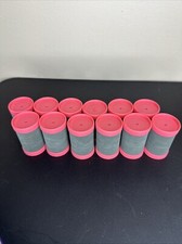 Conair More Big Curls CHV14N 12 Replacement Hot Rollers Jumbo Pink NO CLIPS