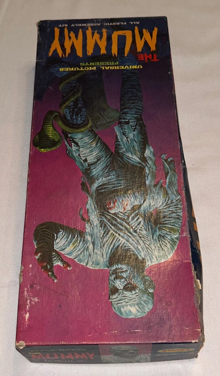 AURORA THE MUMMY 1963 MODEL KIT BOX ONLY 427