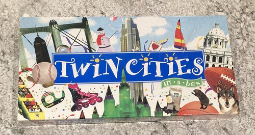 Twin Cities In a Box - Monopoly-like Property Game Minneapolis & St. Paul - New