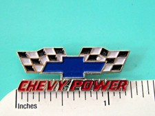 CHEVY POWER - pasador de sombrero, tie tac, pasador de solapa, pasador de sombrero EN CAJA DE REGALO