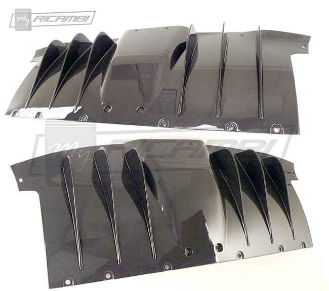 Ferrari 458 Italia & Spider Carbon Fiber Rear Diffuser