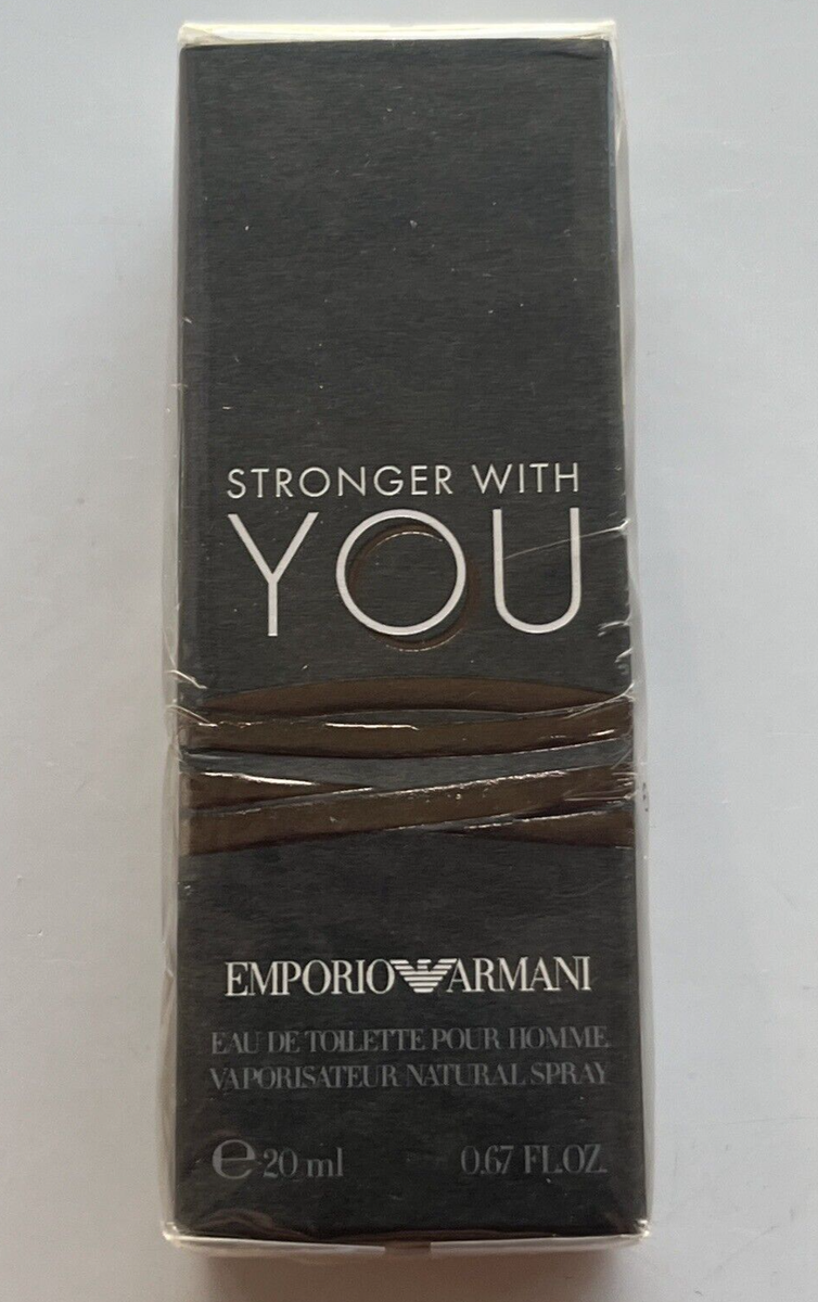 Emporio Armani Stronger With You Men's ED Toilette Natural Spray