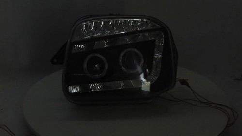 AZ-Offroad MK1 98-18 2D Guide LED Angel-Eye Projector Headlight BK for MAZDA RHD - Video 1 of 1