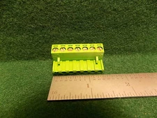 (1) Phoenix Contact MSTB 2.5/7-ST-5.08 Connector Terminal Block 7 pole NOS