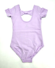 Stelle Ballet Leotard Purple Bow-Back Girls Toddler Dance Gymnastics Size 2-3T