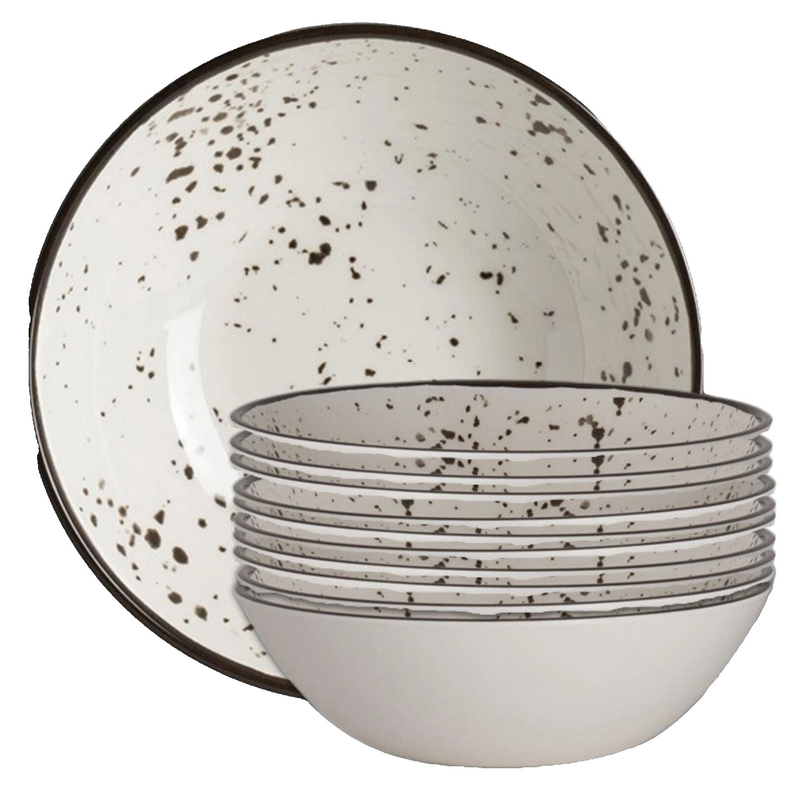 Tigelas de Sopa Branca Melamina