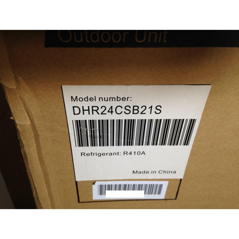 JOHNSON CONTROLS DHR24CSB21S 24,000 BTU OUTDOOR MINI-SPLIT HEAT PUMP, 20  SEER | eBay