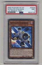 Yu-Gi-Oh Satellite Synchron PSA 9 LED6-EN025 Unlimited Magical Hero