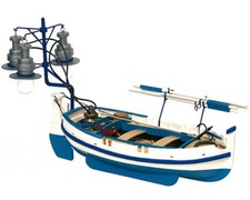 Barca da pesca con lampare Calella 1:15 OC52002 - occre modellismo
