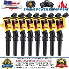 8Pack High Performance Ignition Coil For 2000-2004 Ford F150 Expedition 4.6/5.4L