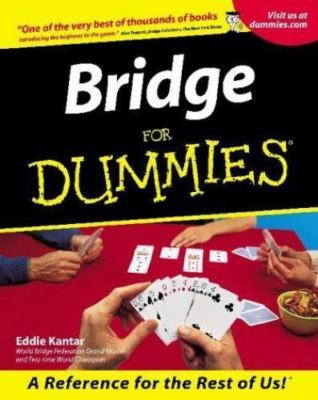 Bridge For Dummies - paperback, 9780764550157, Eddie Kantar