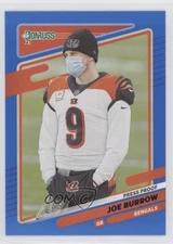 2021 Panini Donruss Photo Variation Press Proof Blue Joe Burrow #211