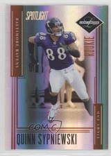 2006 Leaf Limited Bronze Spotlight 17/50 Quinn Sypniewski #232 Rookie RC 0b5