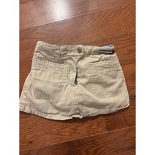 Tommy Hilfiger 6-12 Month Khaki Skort Preppy Causal Elastic Waist Summer Baby