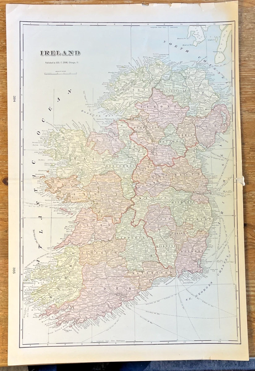 George Cram Antique World Maps & Atlases for sale | eBay