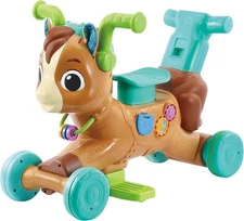 Vtech Grow Along Bounce & Go Pony 12-36 mos Ride or Push
