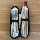 Portable Travel Utensils Set with Case Reusable Stainless Steel Fork Spoon Black — photo 8